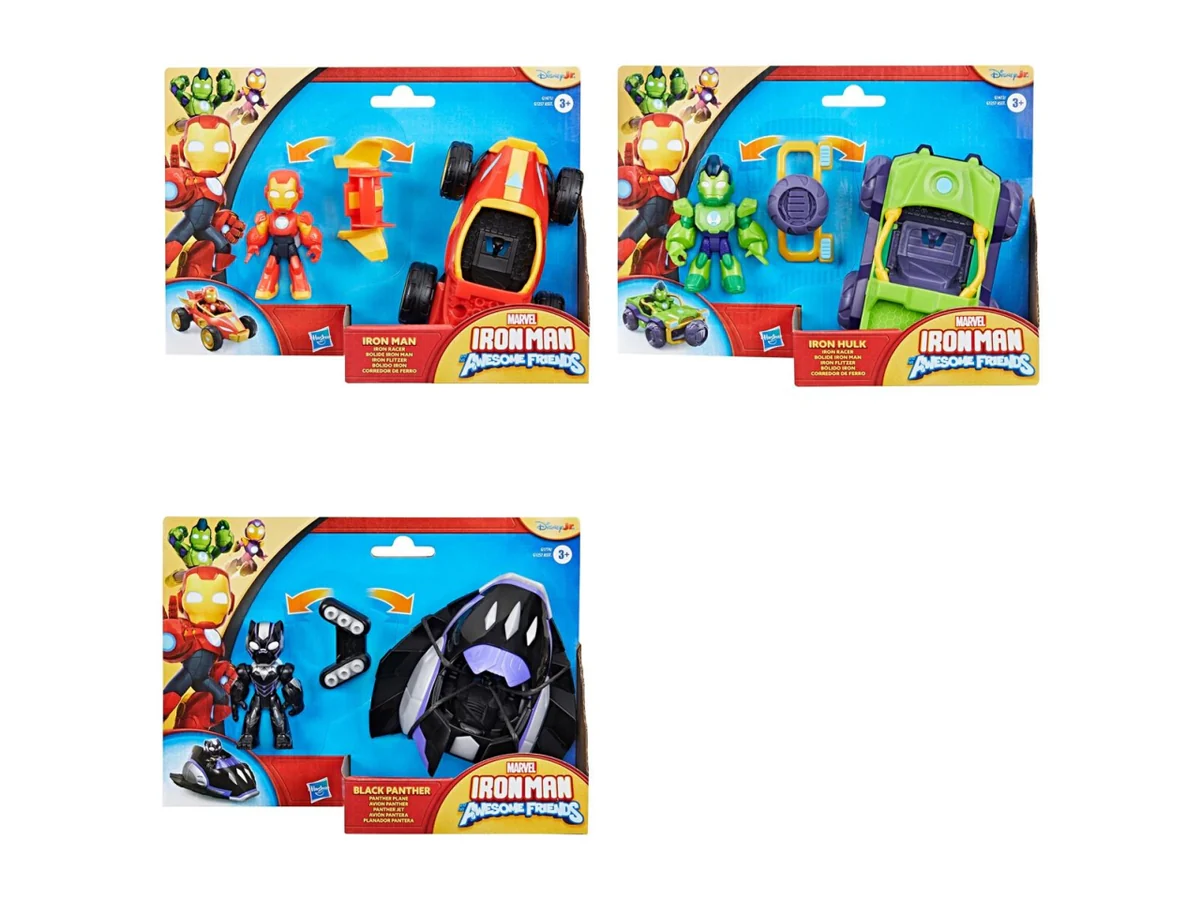HASBRO - MARVEL IRON MAN AND FRIENDS VEHICLE …