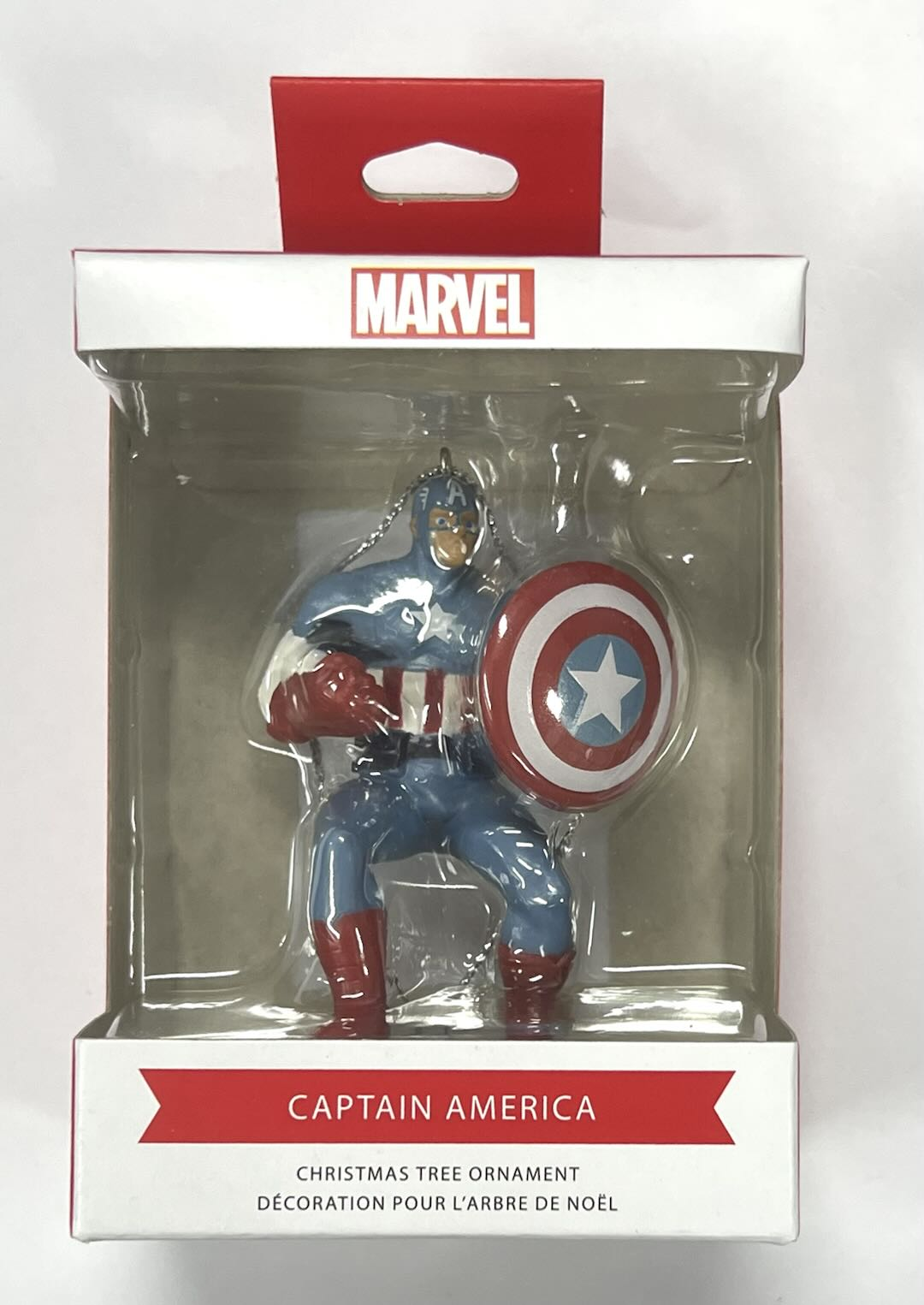 HALLMARK ORNAMENTS SMALL - MARVEL CAPTAIN AMERICA