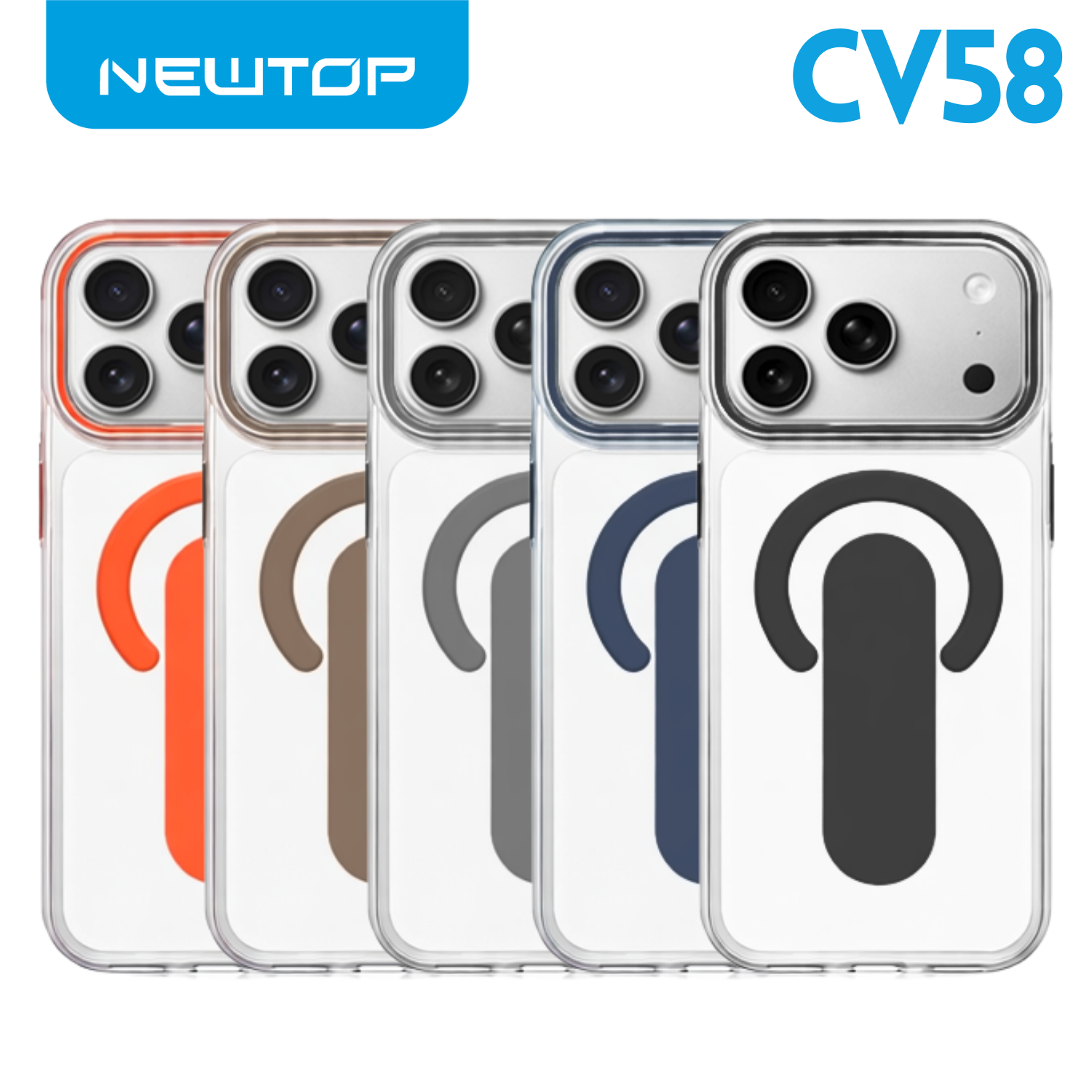 NEWTOP CV58 COVER MAGFLEX GRIP APPLE