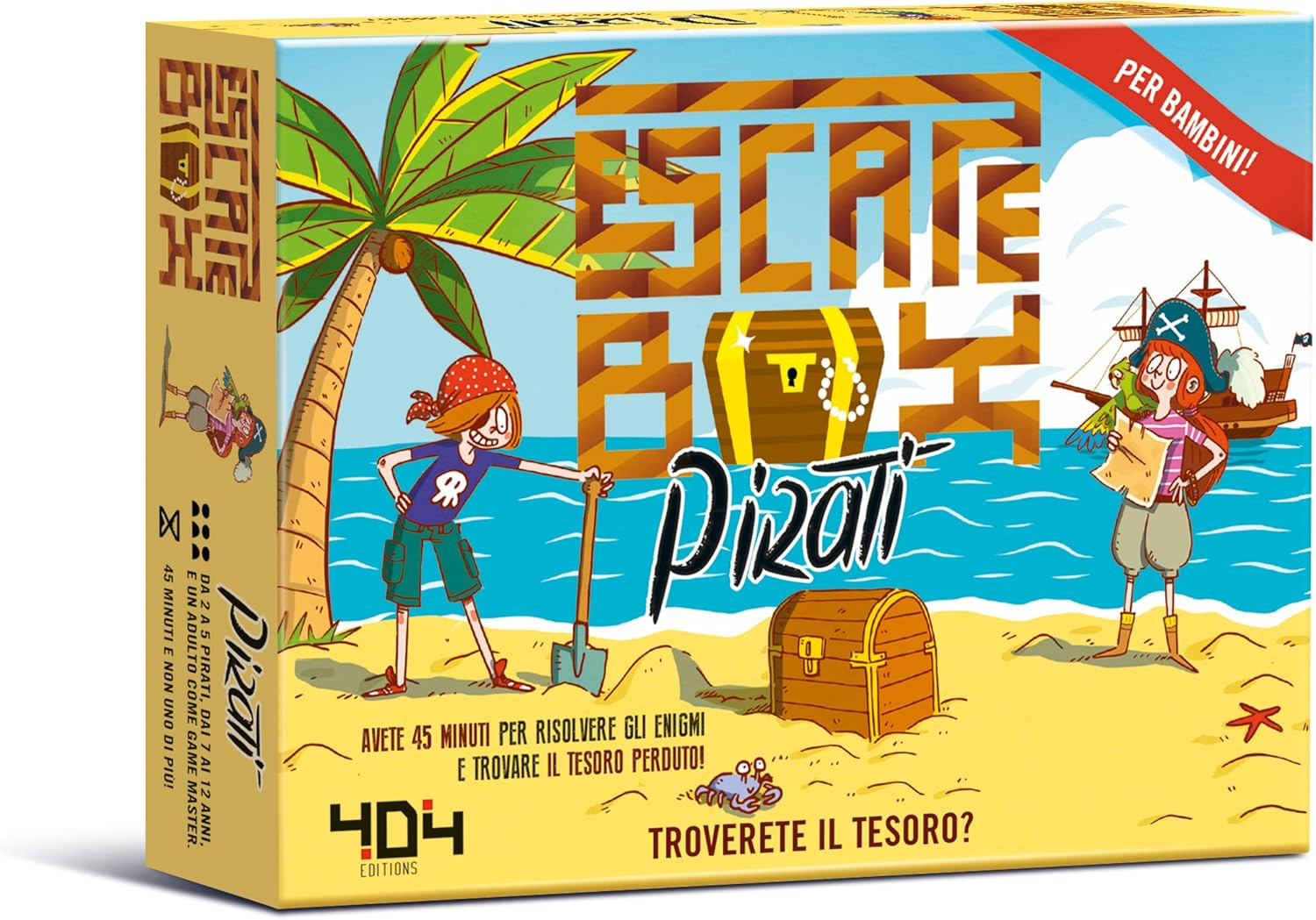 ASMODEE - EB - ESCAPE BOX PIRATI
