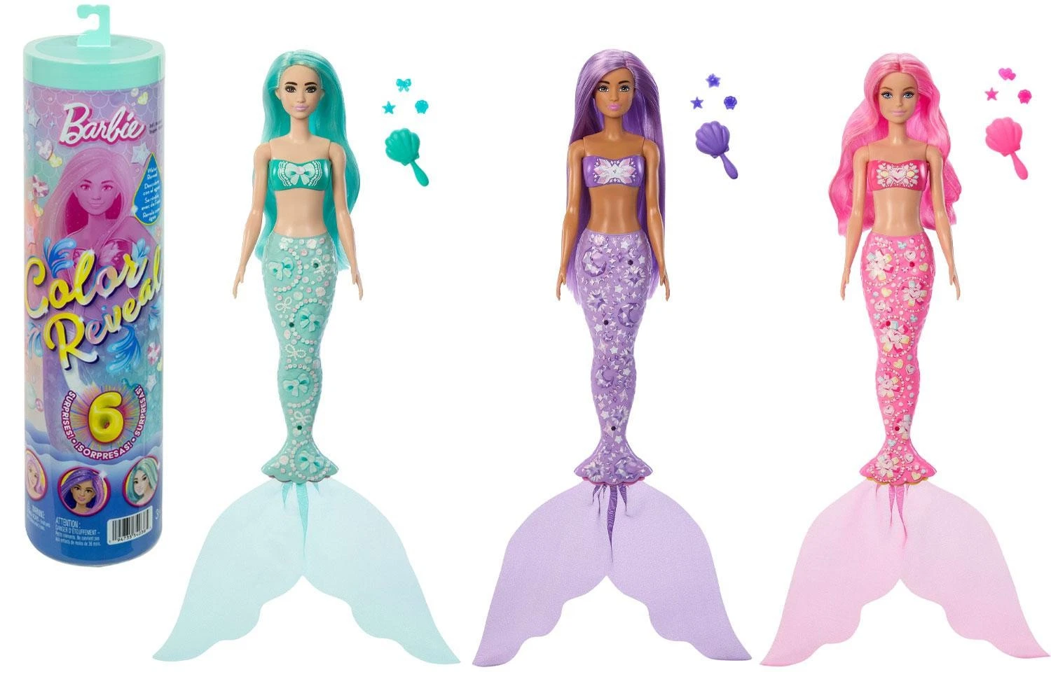 MATTEL - Barbie Color Reveal Tesori del Mare …