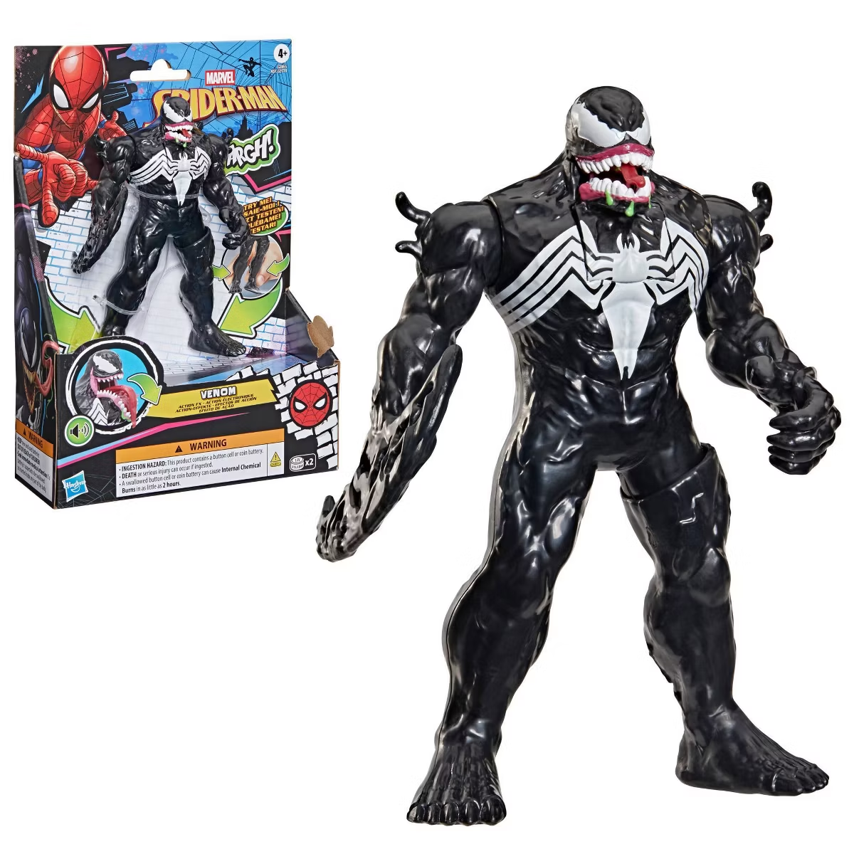 HASBRO - SPIDER - ACTION FX 6IN VENOM …