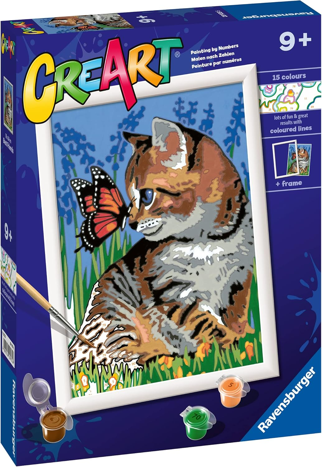 Ravensburger CreArt Serie D Classic - Gattino e …