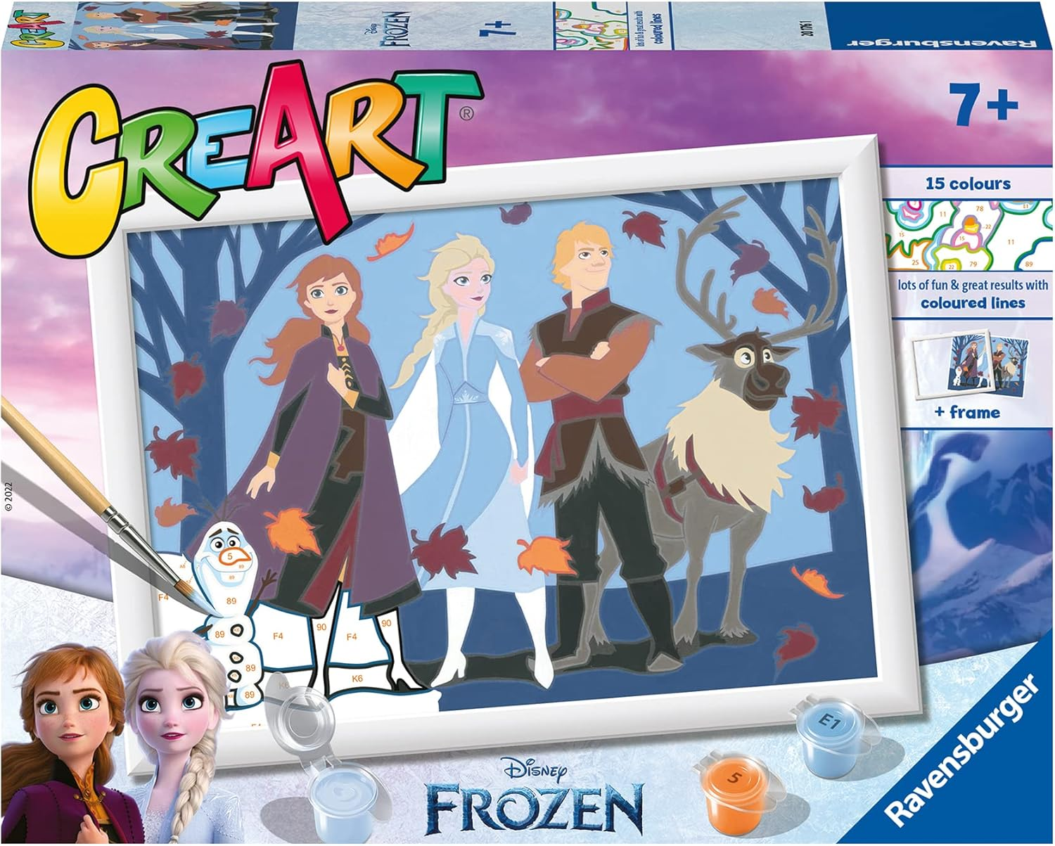 Ravensburger CreArt Serie D Licensed - Frozen: Best …