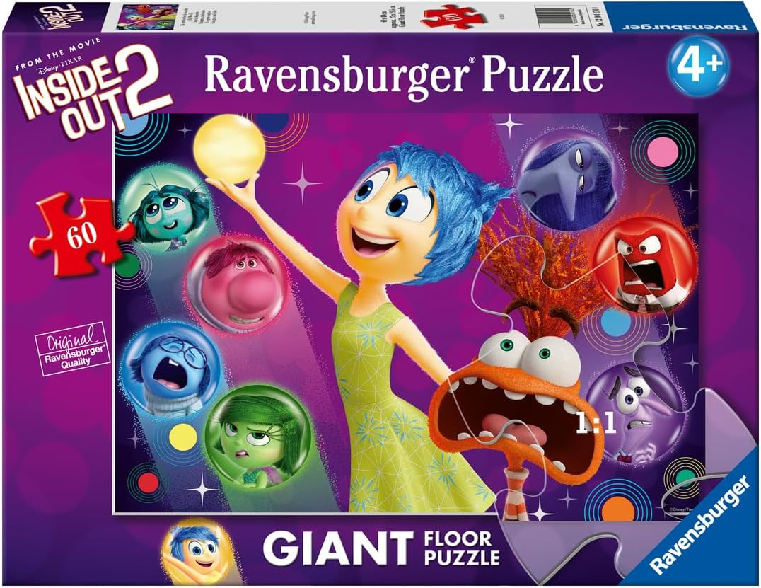 Ravensburger Puzzle 60 PC - Inside Out 2 …