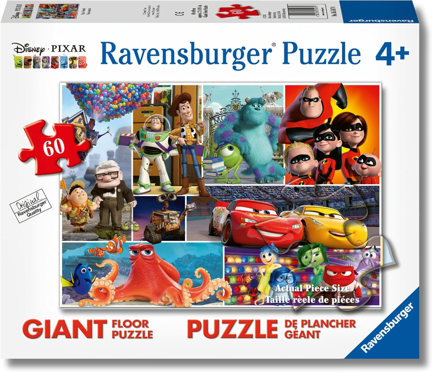 Ravensburger Puzzle 60 PC - Disney Pixar Friends …