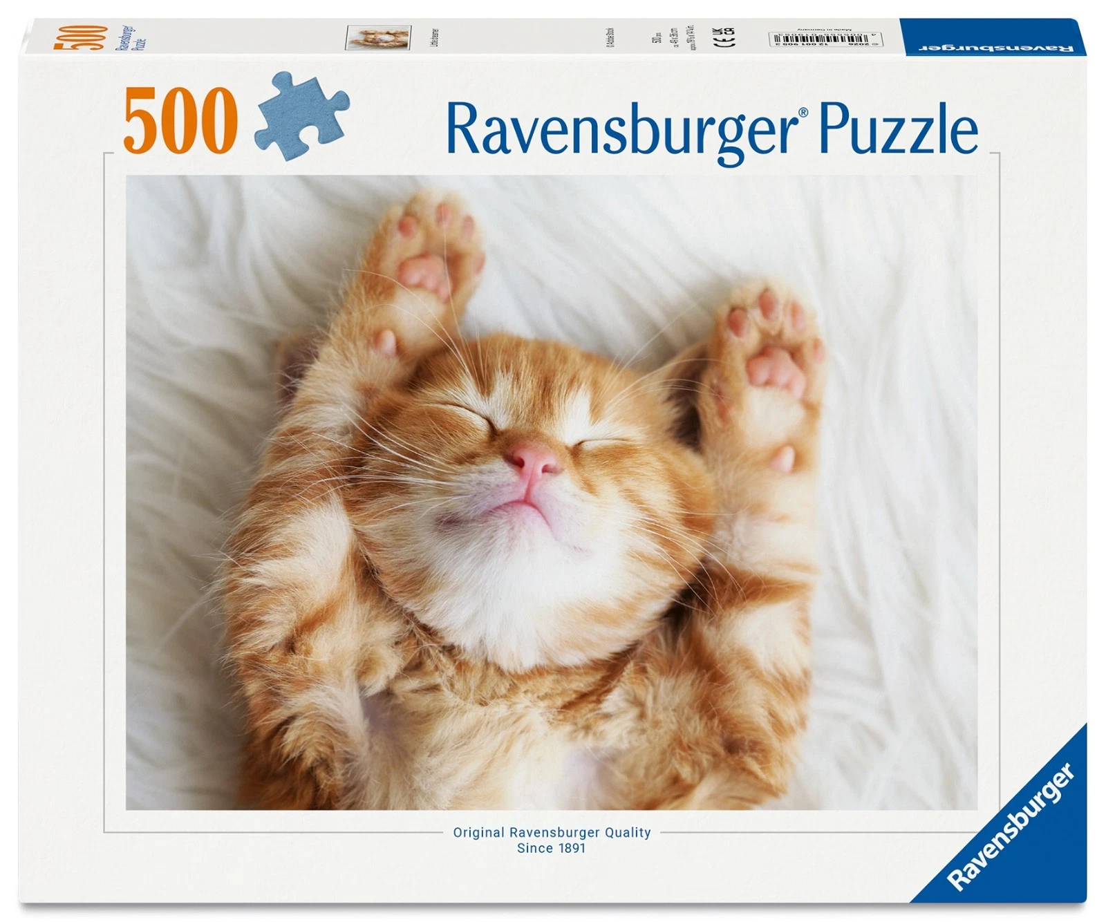 Ravensburger Puzzle 500 PC - Puppies Collection: gattino …
