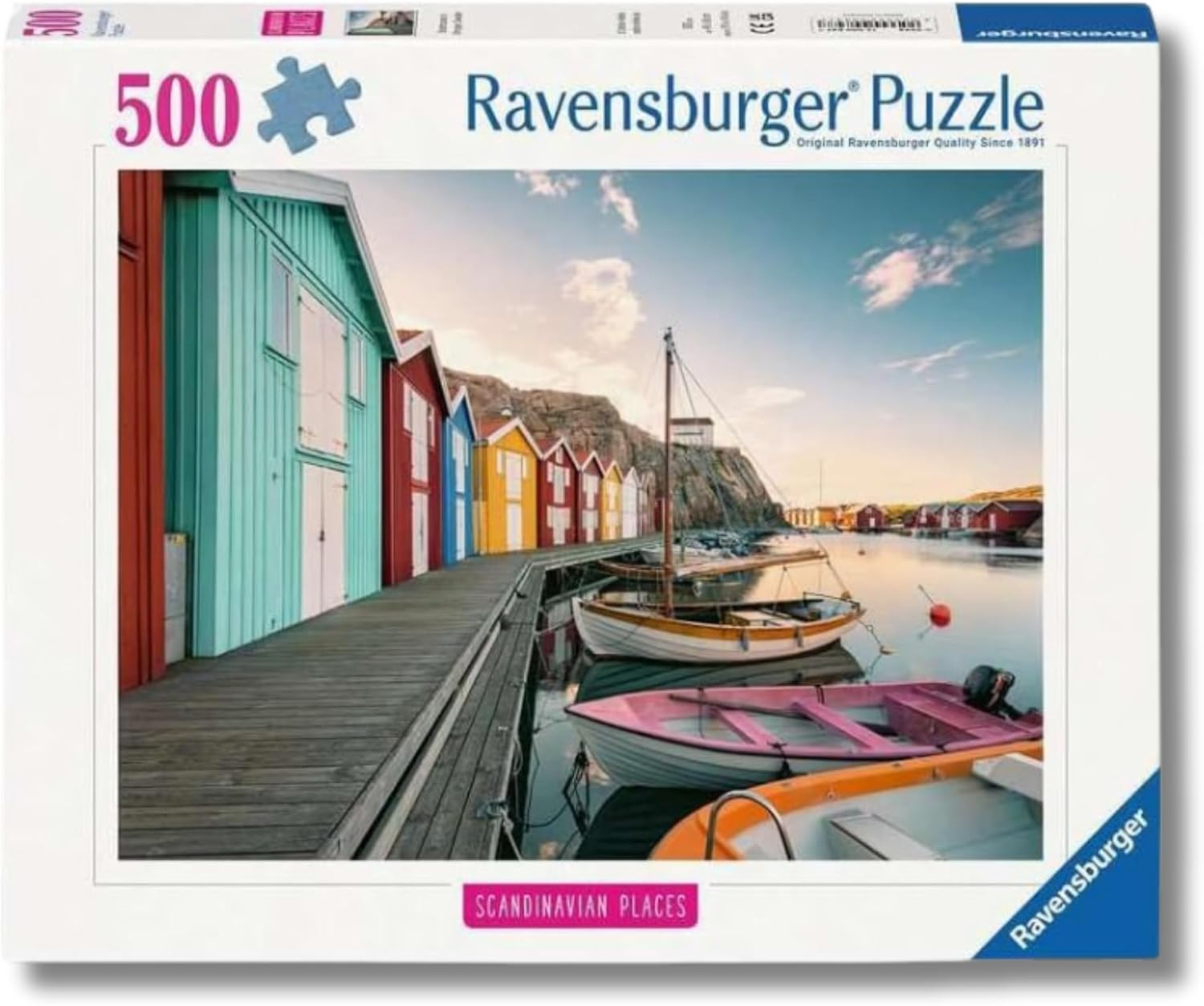 Ravensburger Puzzle 500 PC - Case galleggianti a …
