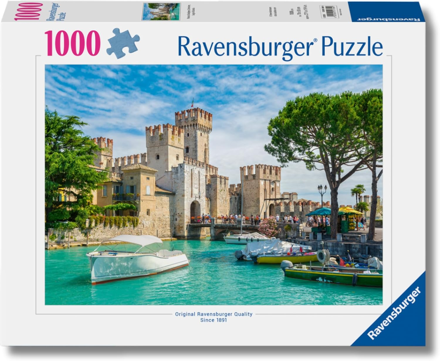 Ravensburger Puzzle 1000 PC - Lago di Garda …