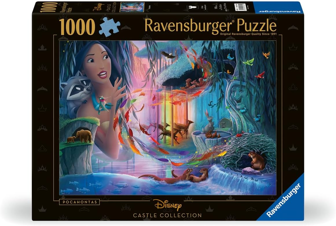 Ravensburger Puzzle 1000 PC Disney Castles - Pocahontas …
