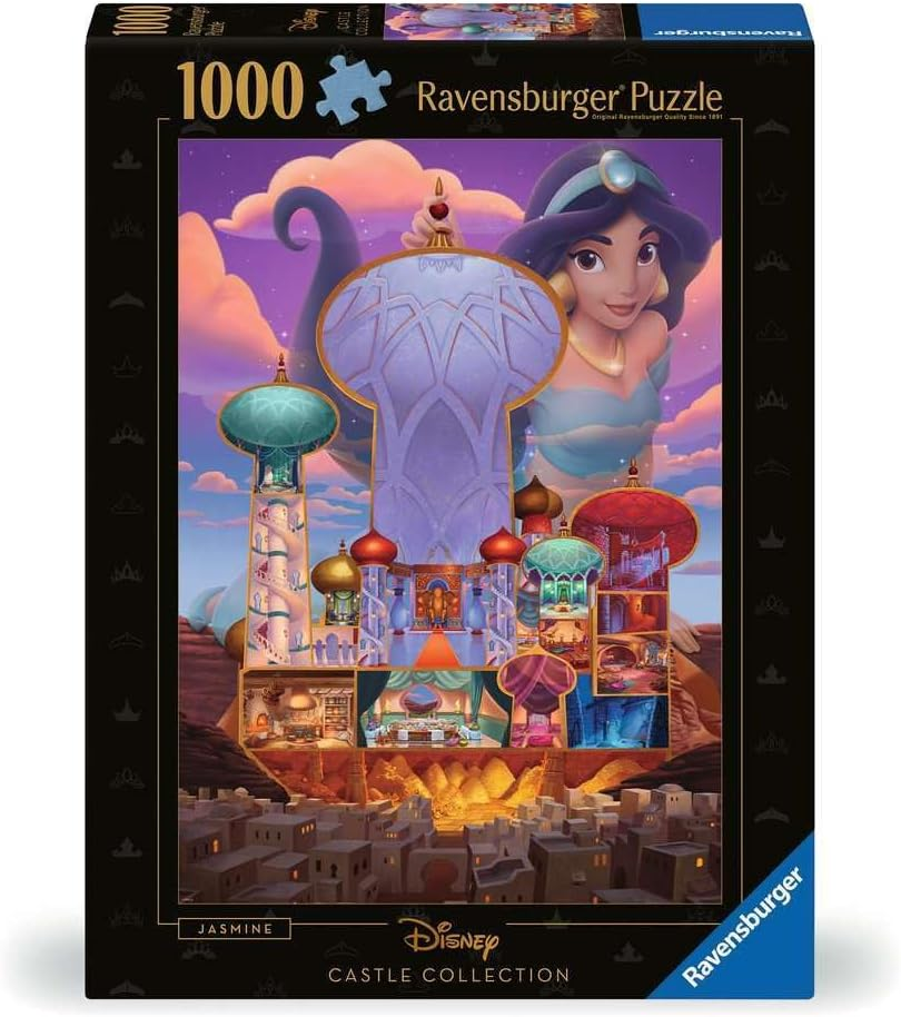 Ravensburger Puzzle 1000 PC Disney Castles - Jasmine …