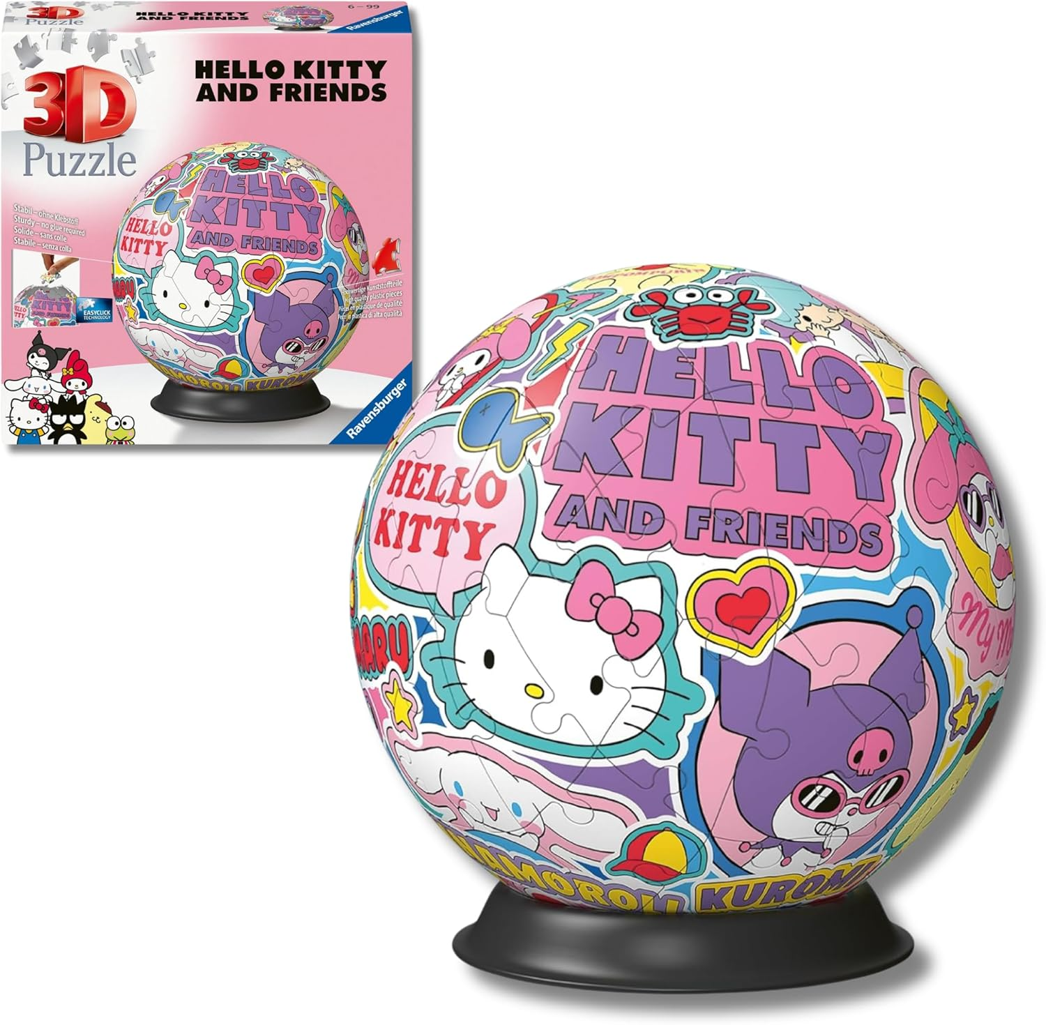 Ravensburger Puzzle 3D - Puzzleball 72 pc - …