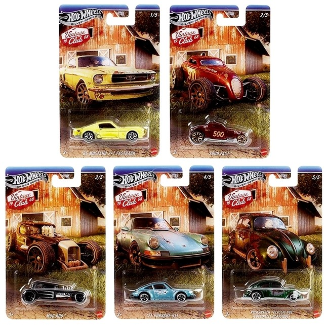 Hot Wheels Vintage Club 1968 Silver Series 1:64 …