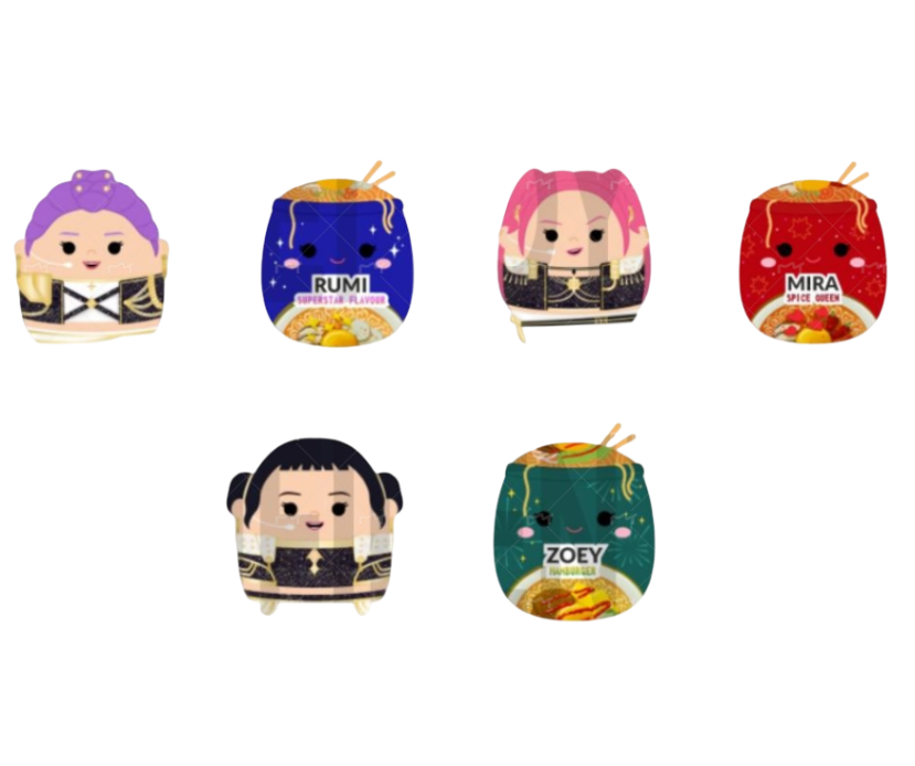 PREORDINE Rei Toys Squishmallows Personaggi KPOP Demon Hunter …