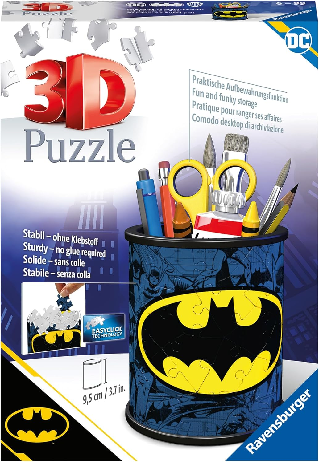 Ravensburger Puzzle 3D - PortaPenne 54 Batman 11275