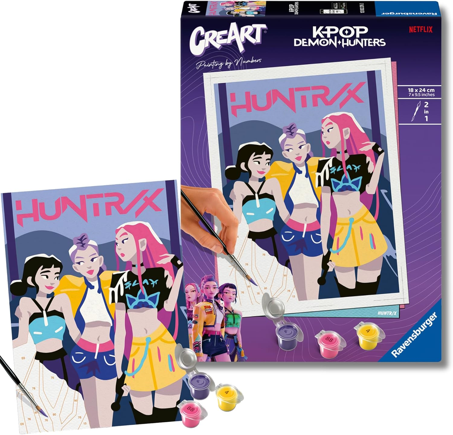 Ravensburger CreArt Adulti Serie Trend D - K-Pop …