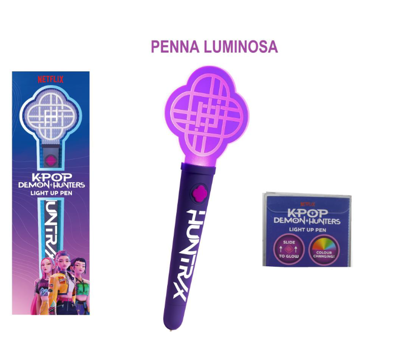 PREORDINE KPOP DEMON HUNTERS - PENNA CON TOPPER …