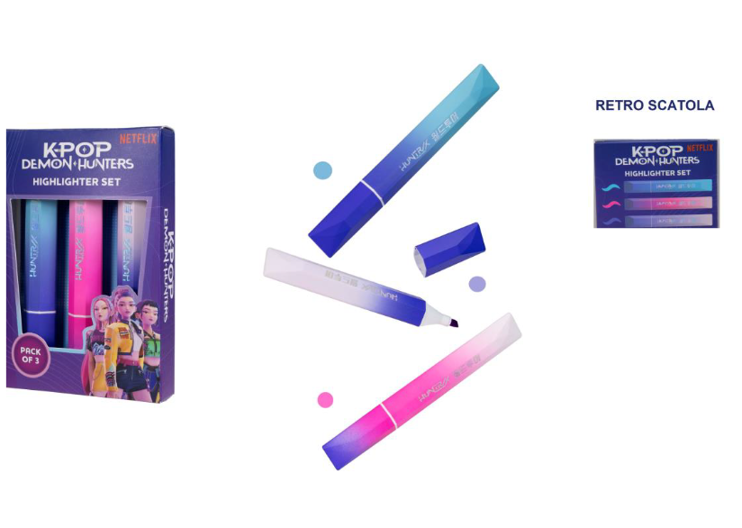 PREORDINE KPOP DEMON HUNTERS - SET DI 3 …