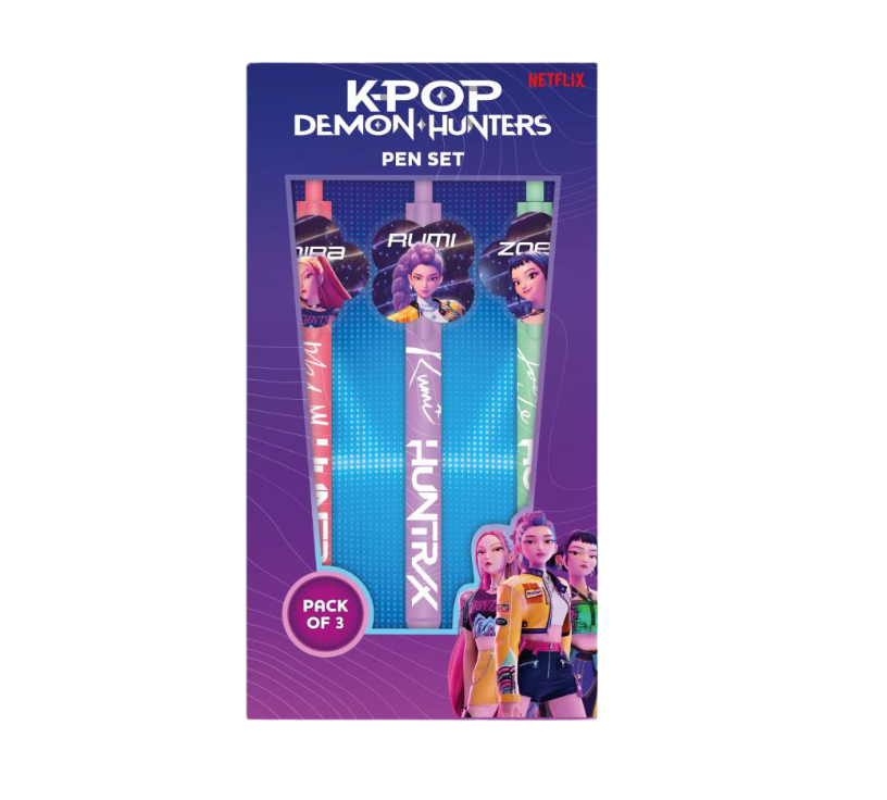 PREORDINE KPOP DEMON HUNTERS - SET 3 PENNE …