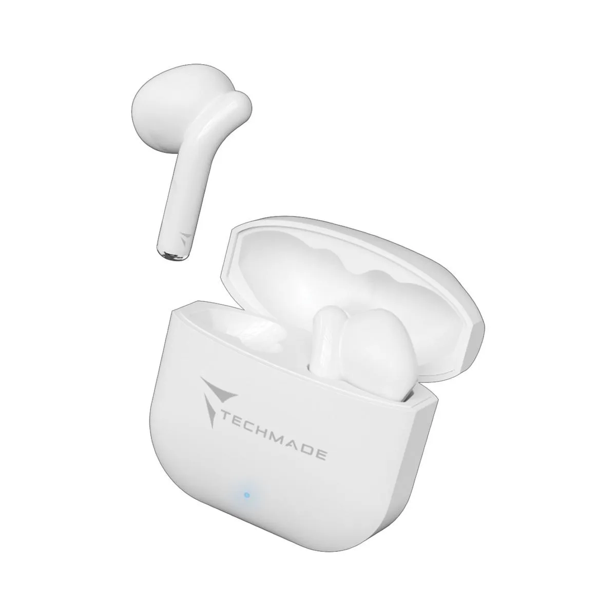 TECHMADE AURICOLARI SENZA FILO CON BOX DI RICARICA …