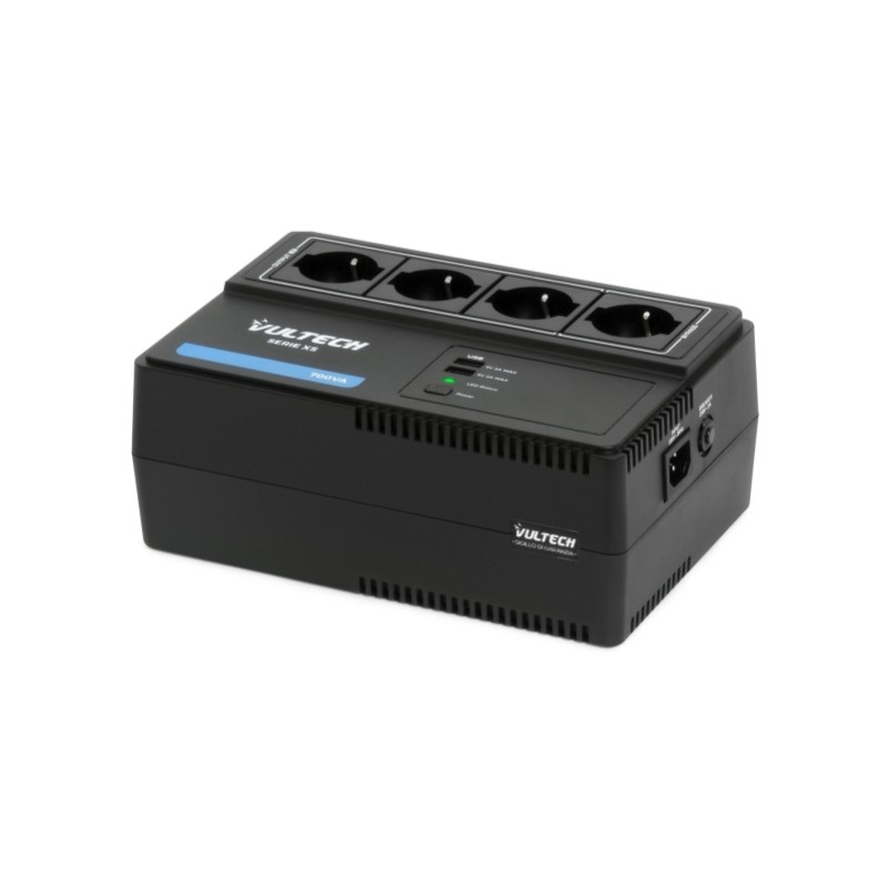 Vultech UPS700VA-XS - Gruppo di continuitÃ 700VA 4x …