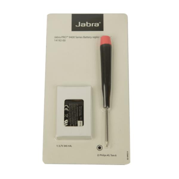 Jabra 14192-00, Batteria, Nero, Bianco