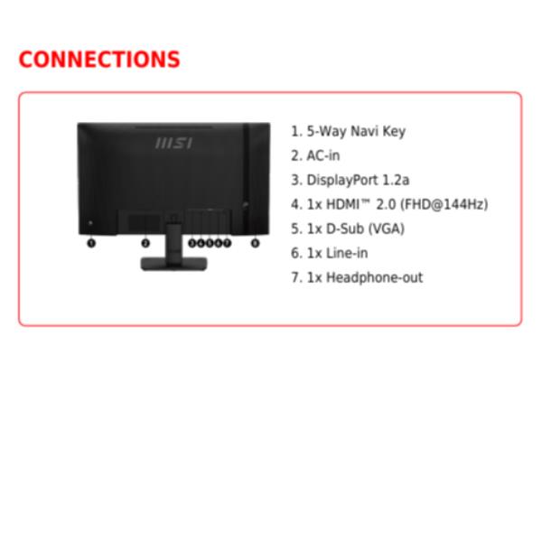 MSI Pro MP271 E14A, 68,6 cm (27ʺ), 1920 …