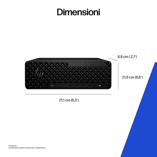 HP Z2 SFF G1i Workstation Wolf Pro Security …