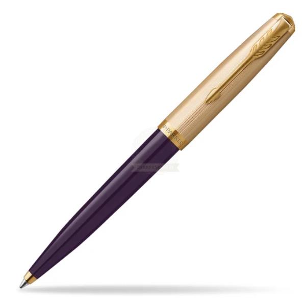 Penna a sfera Parker 51 Deluxe Plum GT …