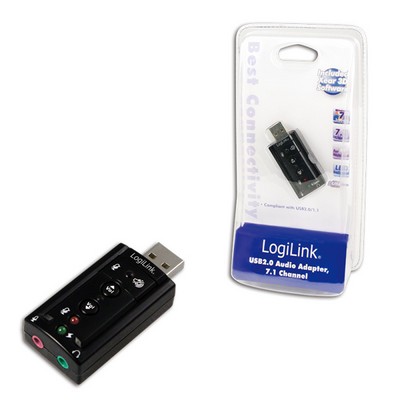 SCHEDA AUDIO ESTERNA 7.1 USB (UA0078)