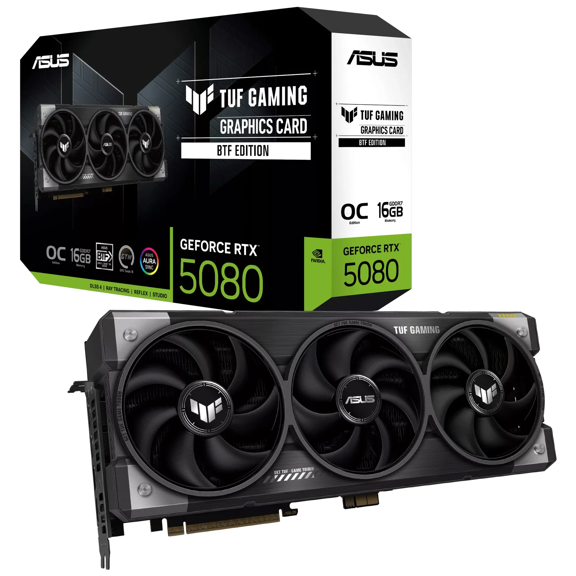 ASUS TUF Gaming GeForce RTX 5080 16GB GDDR7 …