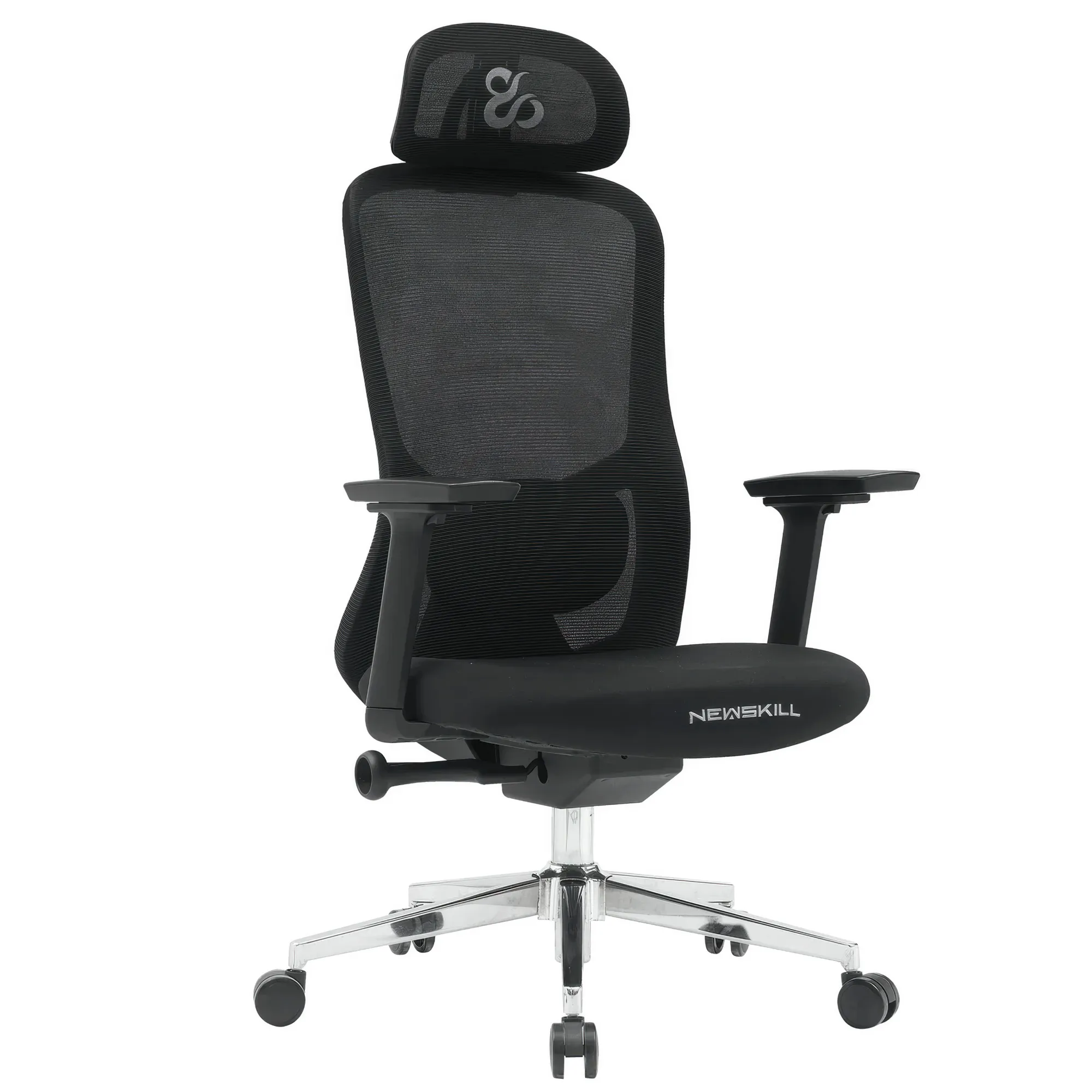 Newskill NUE - Sedia Gaming Ergonomica Premium con Braccioli 3D e Schienale Reclinabile - Nero