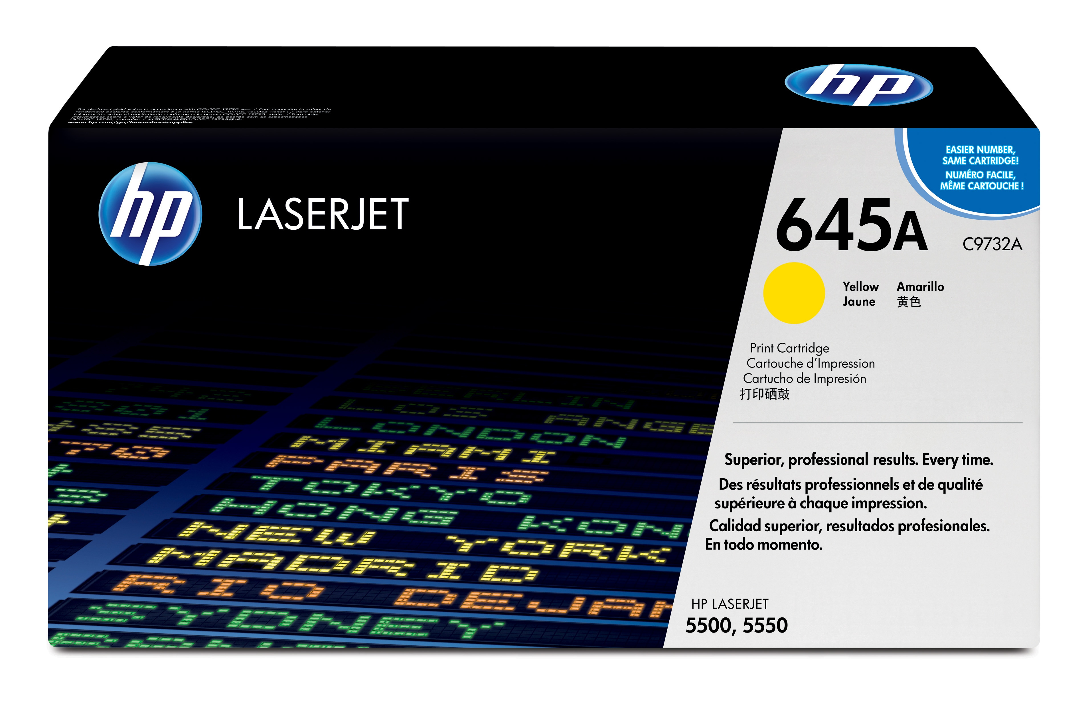 HP Cartuccia Toner originale giallo LaserJet 645A