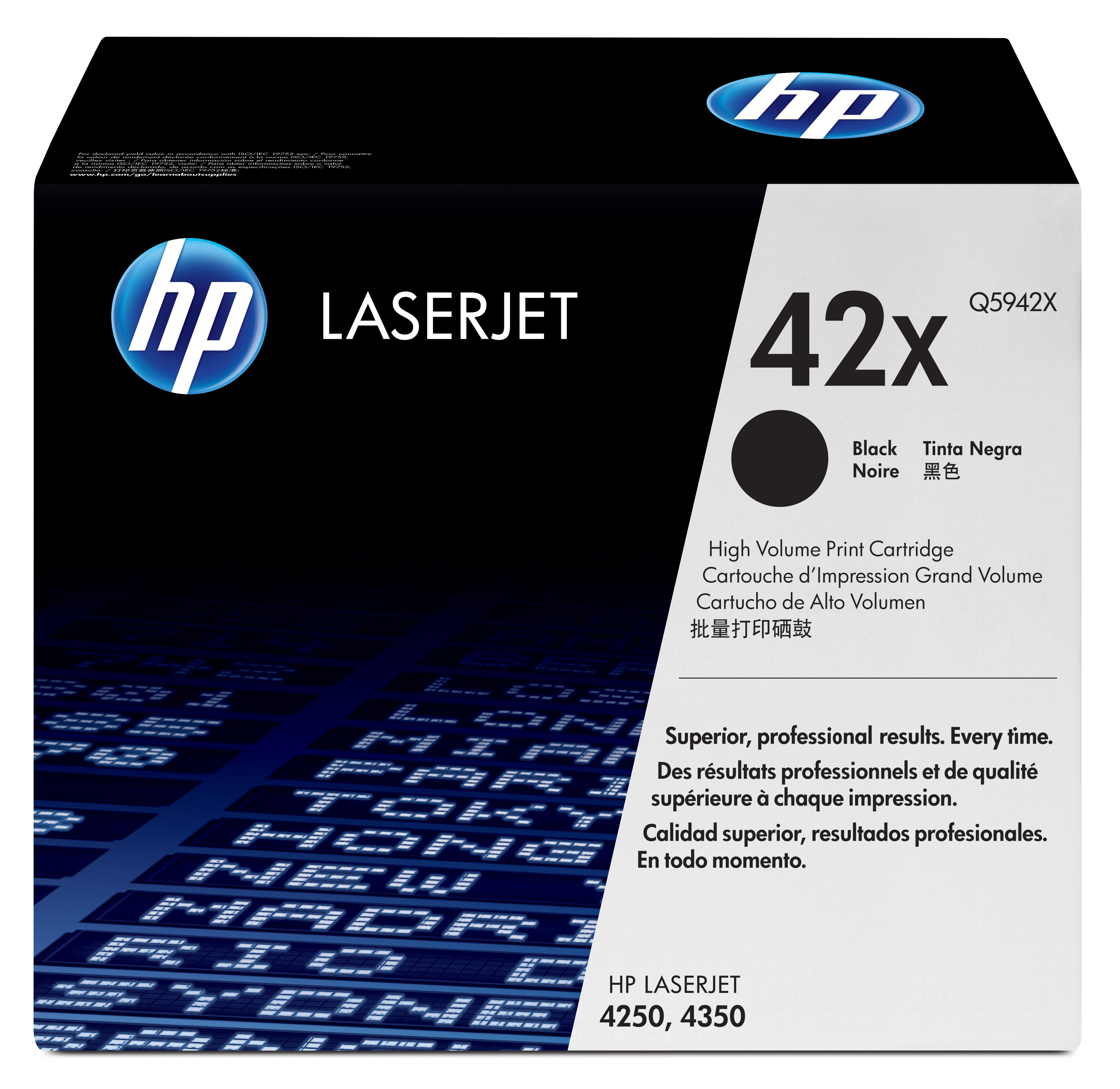 HP 42X High Yield Black Original LaserJet Toner …