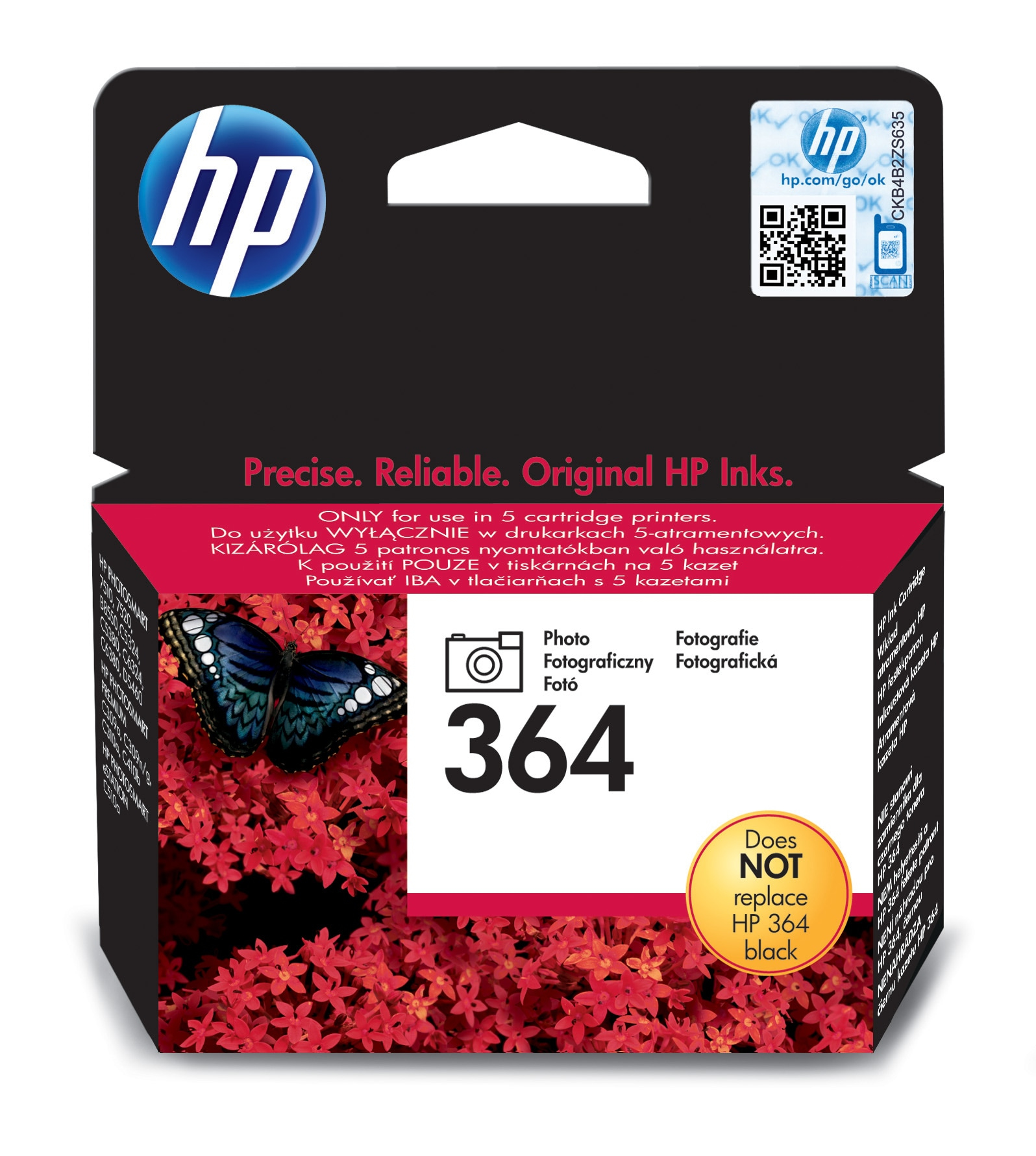HP 364 - 3 ml - Photo schwarz …