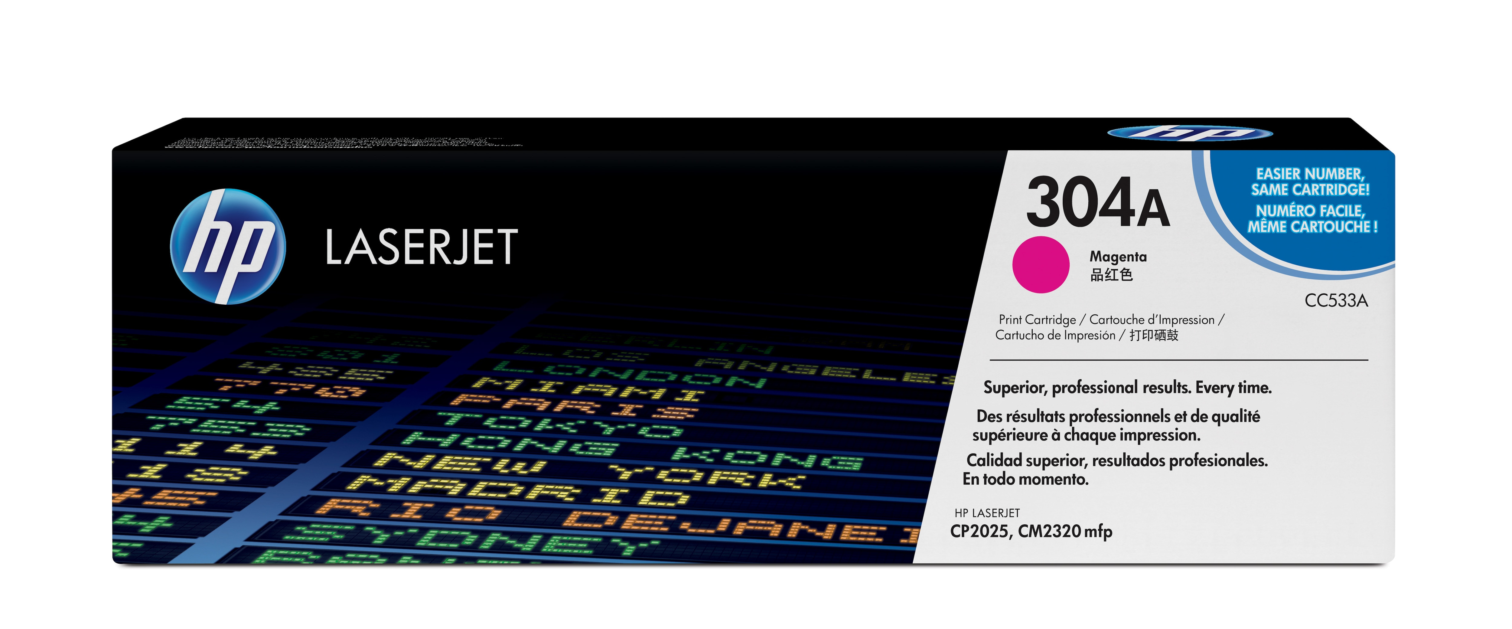 HP Cartuccia Toner originale magenta LaserJet 304A