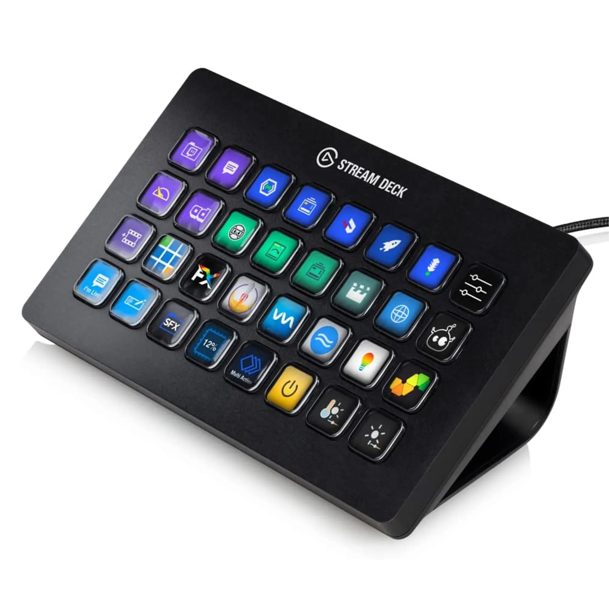 Corsair 10GAT9901 tastiera da ufficio USB Nera