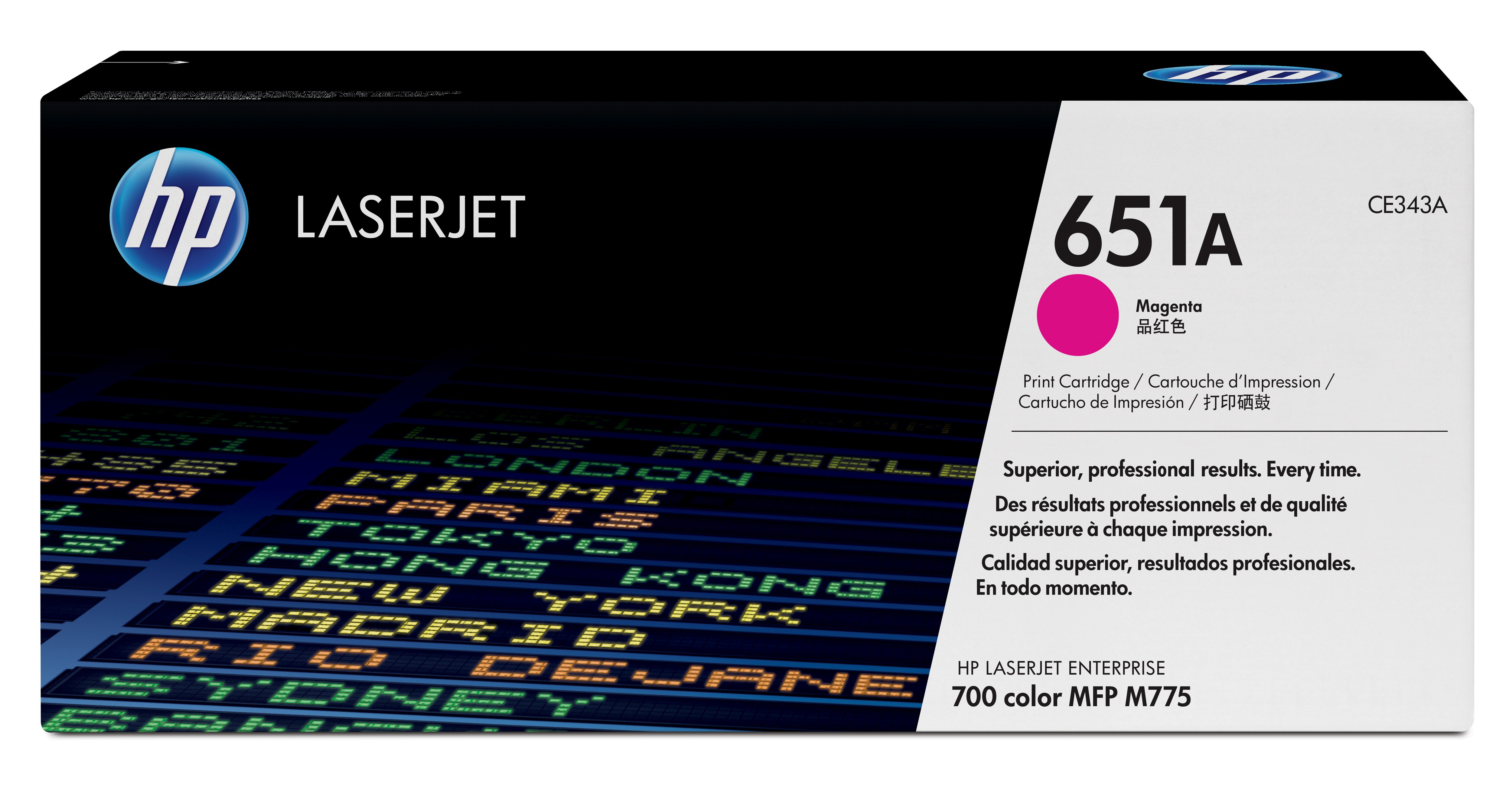 HP Cartuccia Toner originale magenta LaserJet 651A
