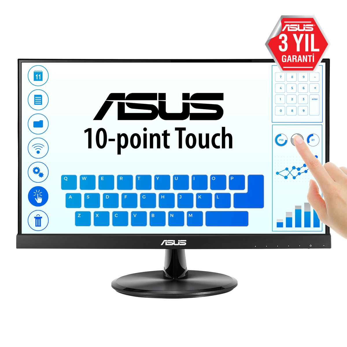 ASUS VT229H 54,6 cm (21.5") 1920 x 1080 …