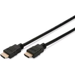 Digitus AK-330107-020-S Cavo HDMI High Speed Ethernet 2m Nero Risoluzione 4K
