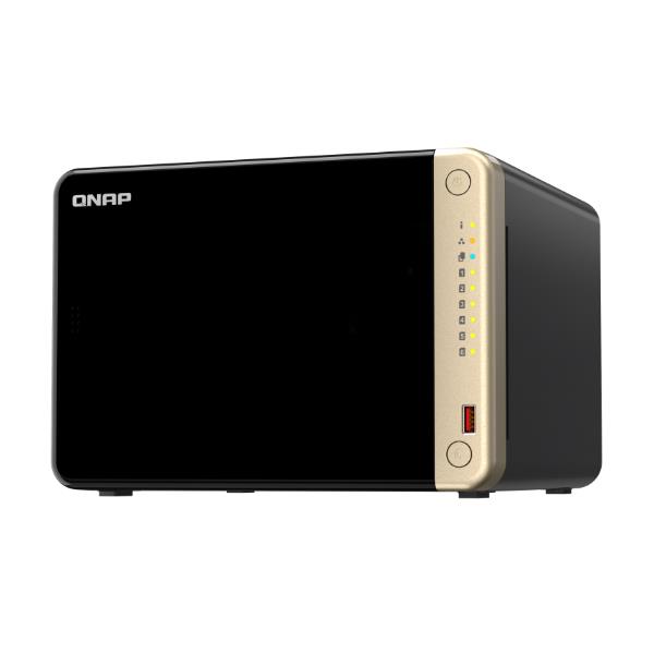 QNAP 6-Bay desktop NAS Intel Celeron N5105/N5095 quad-core