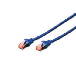 Digitus DK-1644-005/B cavo di rete Blu 0,5 m Cat6 S/FTP (S-STP)
