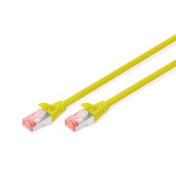 Digitus DK-1644-005/Y cavo di rete Giallo 0,5 m Cat6 S/FTP (S-STP)