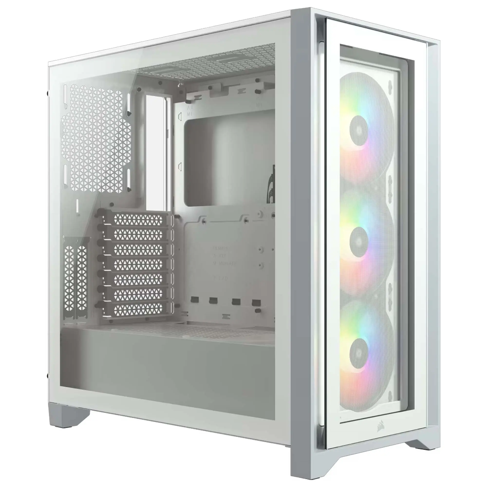 Corsair iCUE 4000X RGB Midi Tower Bianco