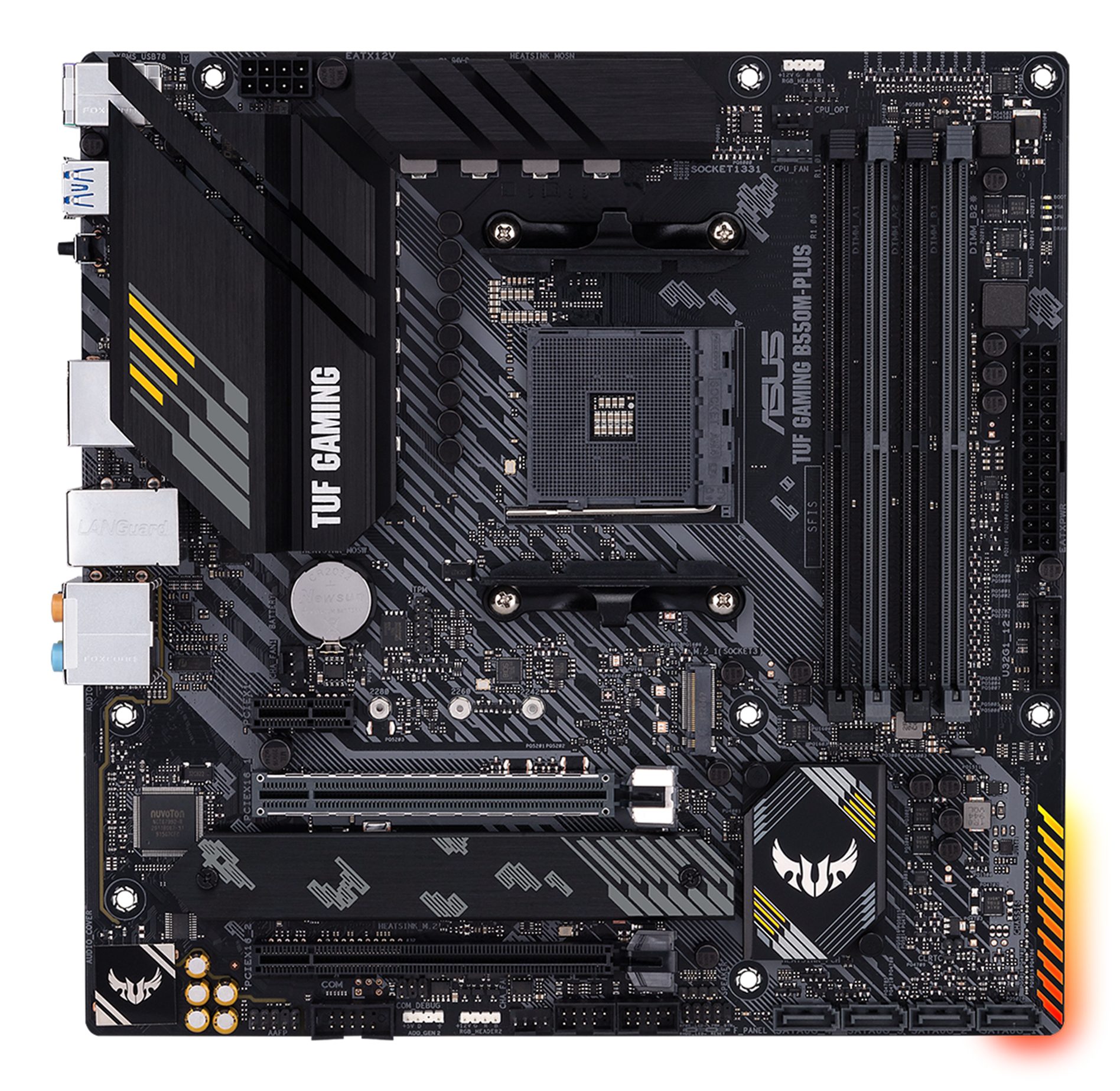 ASUS TUF GAMING B550M PLUS AMD B550 Socket …