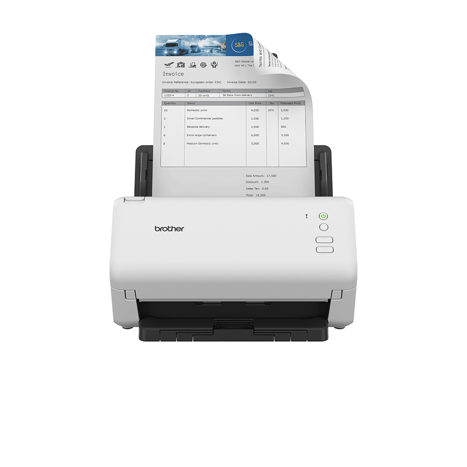 Brother ADS-4100 Scanner ADF 600 x 600 DPI …