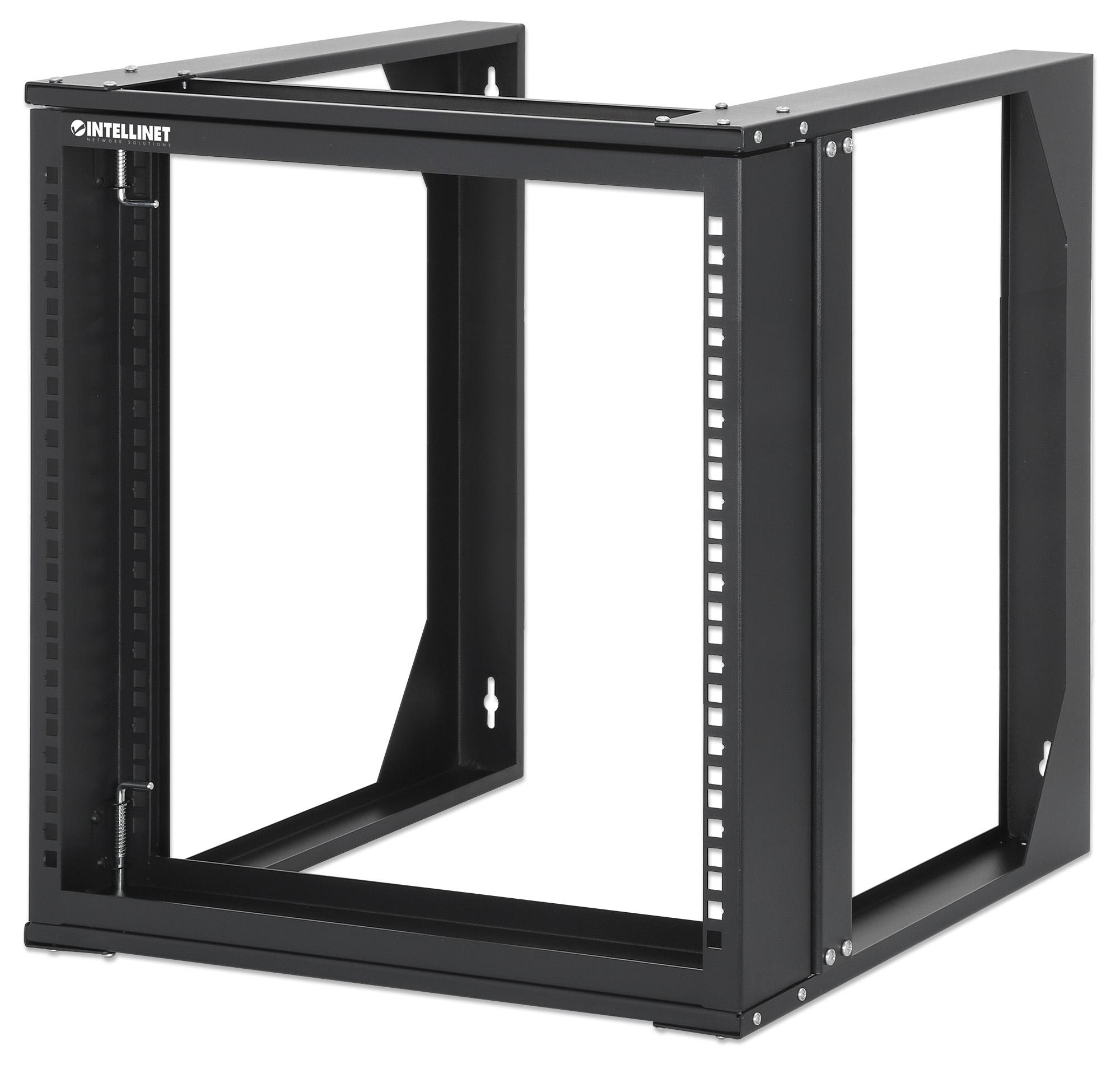 Intellinet 716185 rack 9U Telaio del rack Nero