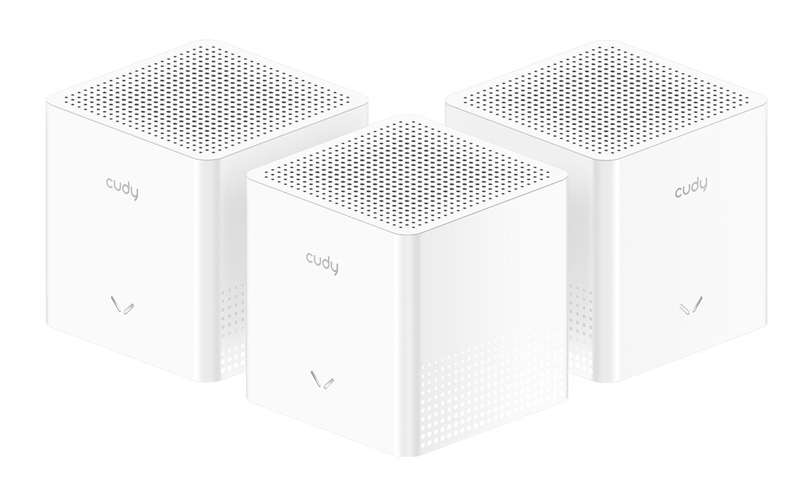Cudy AC1200 Mesh Wi-Fi System, M1200 2.0, 3-Pack …