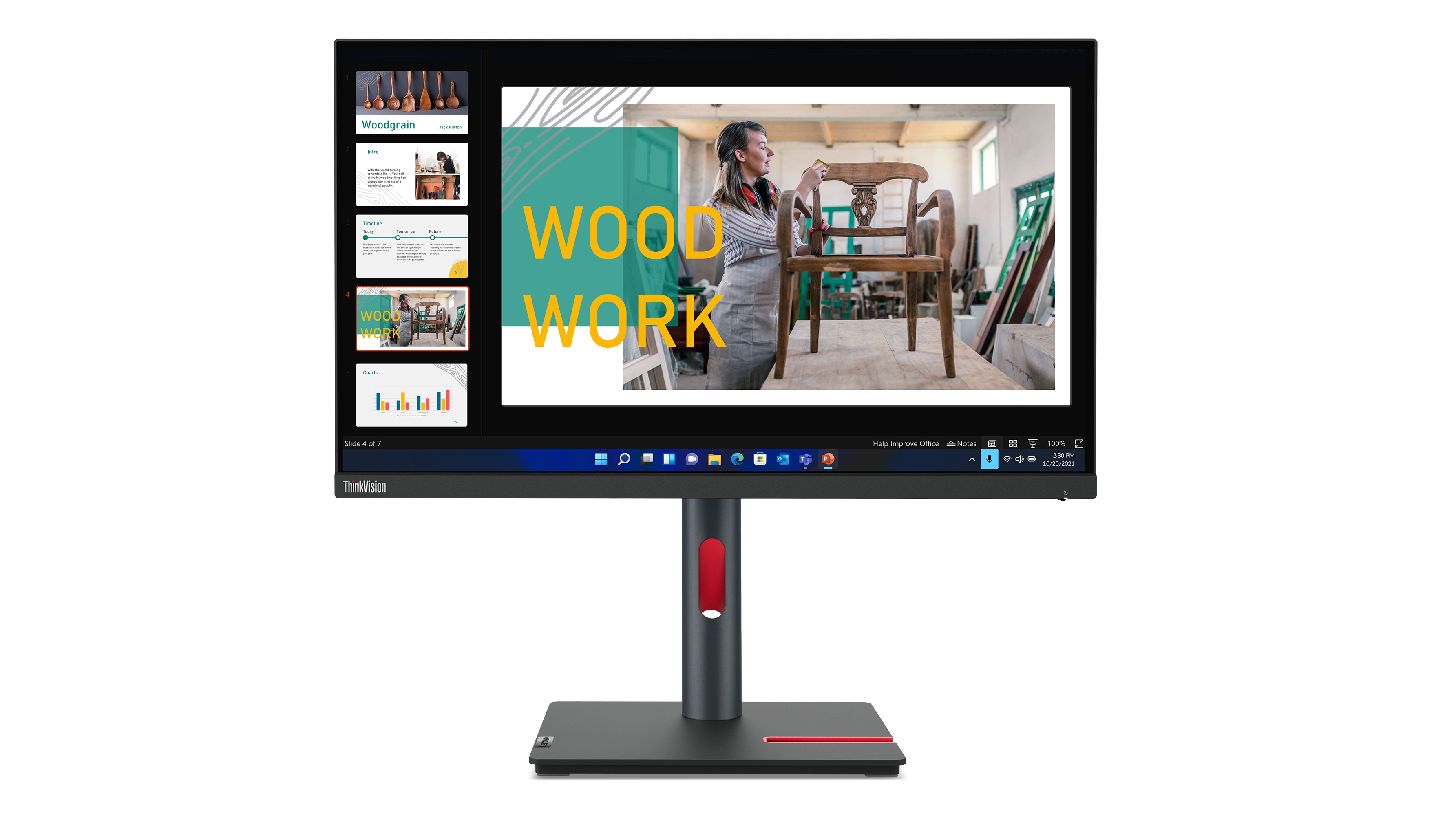 Lenovo ThinkVision P24q-30 Monitor PC 60,5 cm (23.8") …