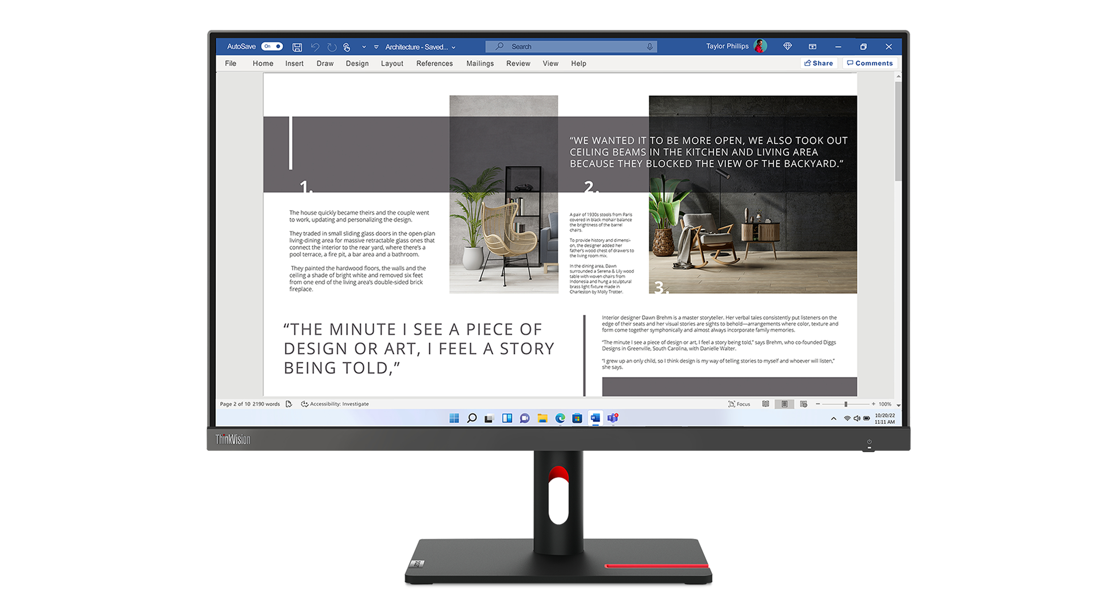 Lenovo ThinkVision S27i-30 Monitor PC 68,6 cm (27") …